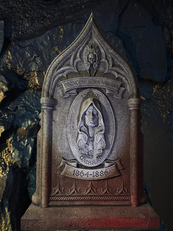 Countess Azra Vampire Tombstone