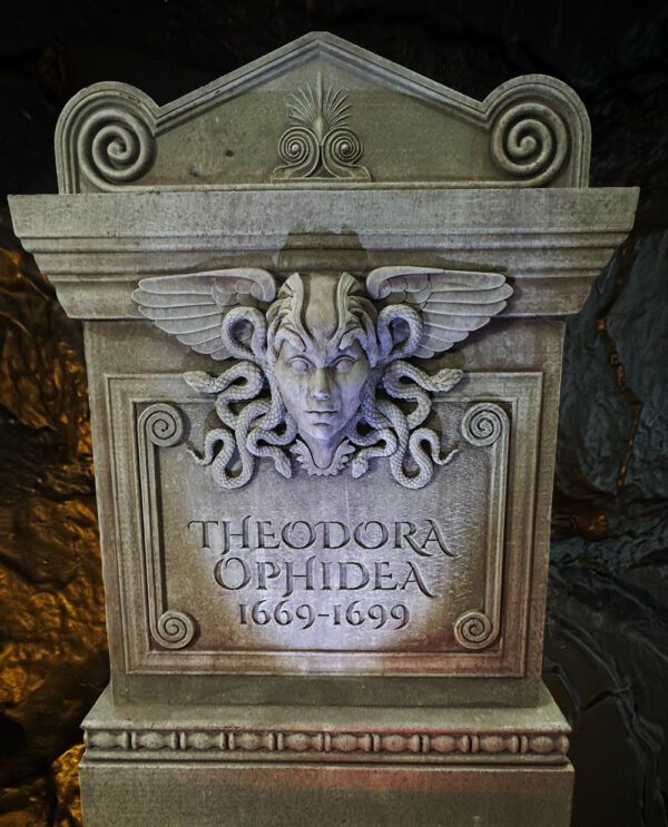 Theodora Gorgon Tombstone